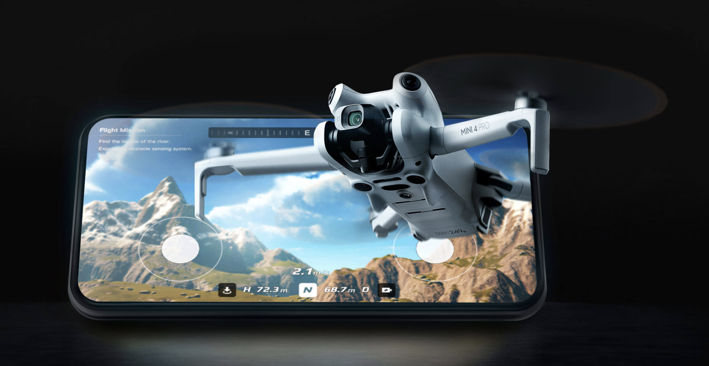 DJI Mini 4 Pro, muhteşem manzaraları keşfetmek için mükemmel bir seçenektir. Bu kompakt drone, yüksek kaliteli fotoğraf ve video çekimleri yapmak için tasarlanmıştır. Şimdi yeni açıları keşfetmek için DJI Mini 4 Pro ile yüksekliği deneyimleyin.