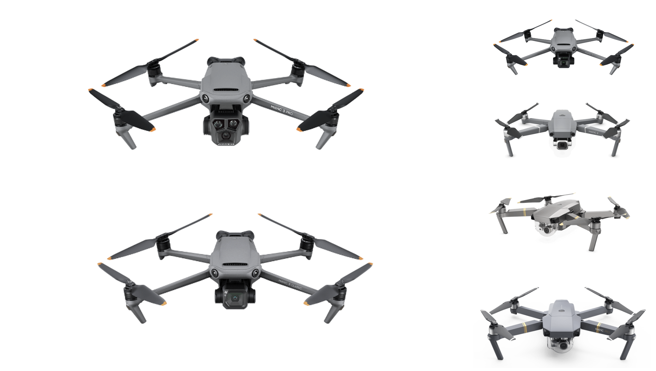 DJI Mavic Serisi Drone Modelleri